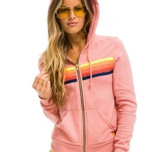 Aviator nation petal color hoodie xs